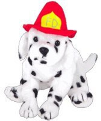 

ty Beanie Ba Fireplug The Dog (Bbom October 2004)(White)