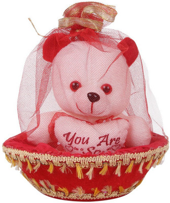 

Deals India Deals India Sweet Teddy Sitting in Basket Stuffed soft plush toy Love Girl ( 30 cm) - 30 cm(Multicolor)