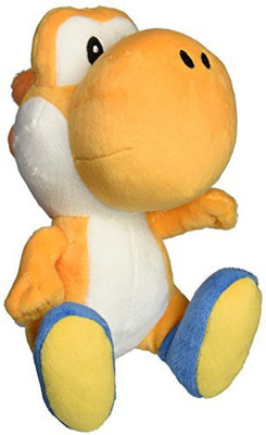 

Little Buddy Super Mario Bros 6" Orange Yoshi Plush - 20 inch(Multicolor189)