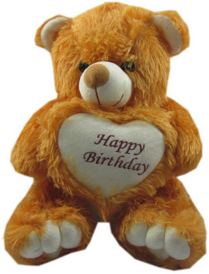 

Advance Hotline Happy Birthday Teddy bear - 18 cm(Brown)