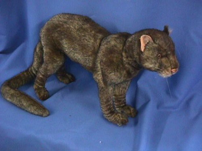 

Hansa Jaguar on di plush Animal standing - 12 inch(Black)