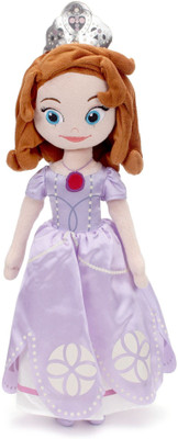 

Disney sofia plush Doll - 48 cm(Multi Colour)