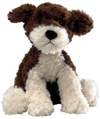 

Enesco Gund Mischa Yorkie 105" Bishon Plush - 7.9 inch(Brown)