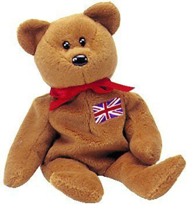 ty Beanie Ba Britannia The Bear (Uk Exclusive) - 12 inch(Brown)