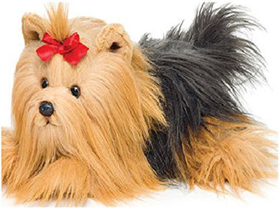

Nat and Jules Yorkshire Terrier Lg 11" Long (Nat & Jules Collection) - 8 inch(Brown)