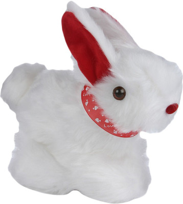 

Deals India soft white rabbit with carrot - 10 cm(White)