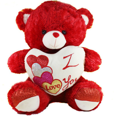 

Tickles Teddy with I Love you Heart223 - 45 cm(Red)