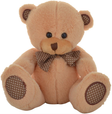 

Twisha Bear Sitting Dotted Paws - 9 inch(Brown)