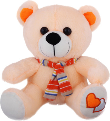 

Tabby Toys Cute Teddy Bear - 30 cm(Peach, oOrange)