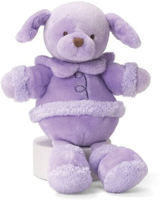 

Gund Plum Dog Rattle 8" Plush - 24 inch(Purple)