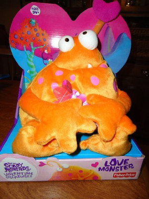 

Fisher-Price Otto The Not So Scary Love Monster Valentine(Orange)
