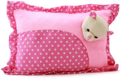 

Annie Cute Teddy Pillow Stuffed - 5 cm(Pink)