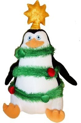 

DreamWorks Merry Madagascar Christmas Plush Skipper The Penguin - 11.81 inch(Green)