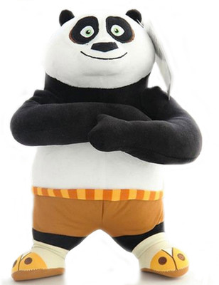 

Anokhe Collections Kung Fu Panda "Po" 20 CM Stuffed Toy - 20 cm(Black, White)
