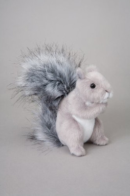 Douglas Cuddle Toys Shasta Squirrel 5\ Grey Douglas Cuddle Toys Soft Toys