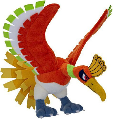 

Pokemon Jakks Pacific Series 11 Johto Mini Plush Hooh - 8 inch(Red)
