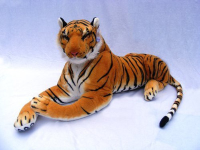 

Best Made Toys Giant Tiger Animal Big Orange Tiger Plushlarge - 6 inch(Orange)