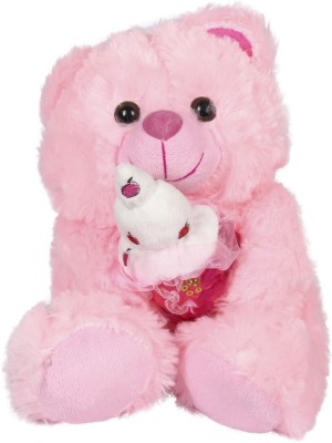 

ESHTYLE Fur Icy Teddy Bear Pink 30 Cm - 20 cm(Pink)