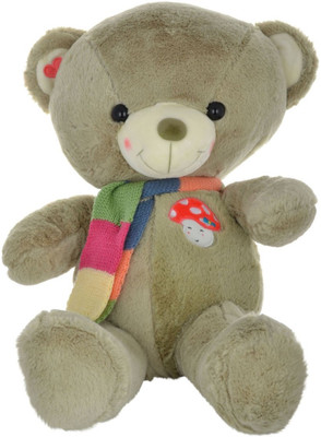 

Twisha Smiling Bear Mushroom Embroidery Medium - 20 inch(Green)
