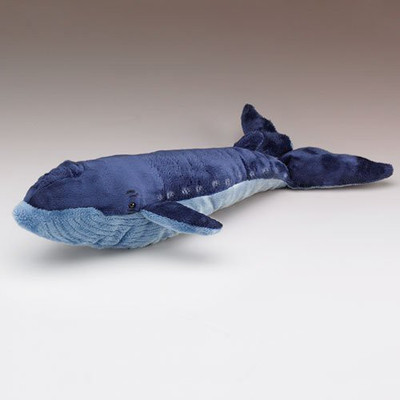 Wildlife Artists Blue Whale 16 Inch Plush(Blue)