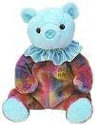 

ty Beanie Babies Happy Birthday Bear March Retired(Blue)