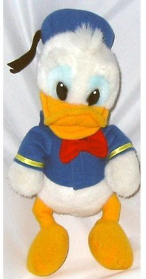 

Disney 10" Vintage Donald Duck Walt World Plush - 9 inch(White)
