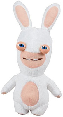 

McFarlane Toys Rabbids Series 1 Plush With Sound Sly Rabbid - 8 inch(White)