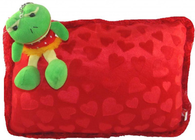 

Tickles Frog I Love You Cushion - 27 cm(Red)