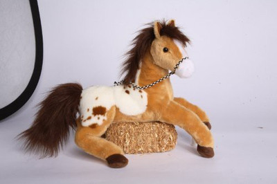 

Douglas Cuddle Toys Glisten Golden Appaloosa 16" - 15 inch(Brown)