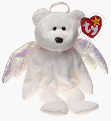 

TY Beanie Babies Halo The Angel Bear - 10 inch(White)