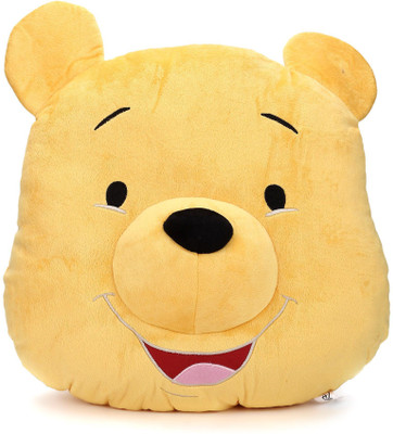 

Disney Pooh face Plush - 40 cm(Yellow)
