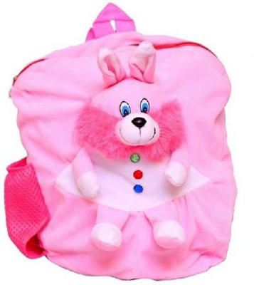 

MGP Creation Pink Rabbit Nursery Play Kids School Bag - 14 inch(Pink)