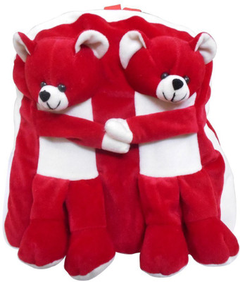 

Prachi Red Soft Toy Bag - 30 cm(Red)