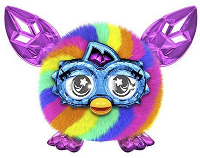 

Furby furblings creature plush rainbow - 10 inch(Purple)