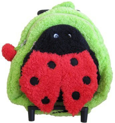 

Kreative Kids Kids Ladybug Rolling Roller Backpack / Suitcase / Dance(Red)