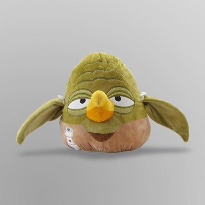 

Rovio Angry Birds Star Wars Yoda 12" Plush Pillow - 25 inch(Multicolor89)