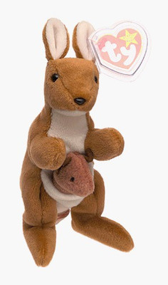 

TY Beanie Babies Pouch The Kangaroo - 30 inch(Brown)