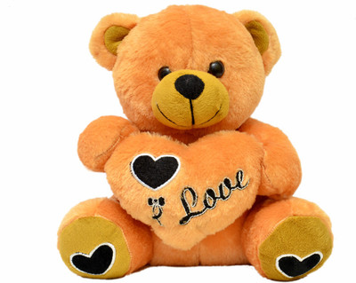 

JRP Mart Love Teddy - 25 cm(Orange)