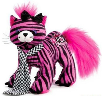 

Webkinz Rockerz Cat With Trading Cards(Pink)