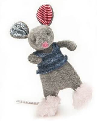 

Ragtales Patch The Mouse - 10 inch(Grey)
