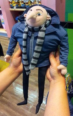 

Despicalbe Me Despicable Me 16" Plush Gru Doll(Blue)