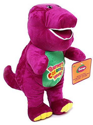 

artur azizyan Barney Singing " I Love You" Barney 12" Plush Doll Cute(Pink)