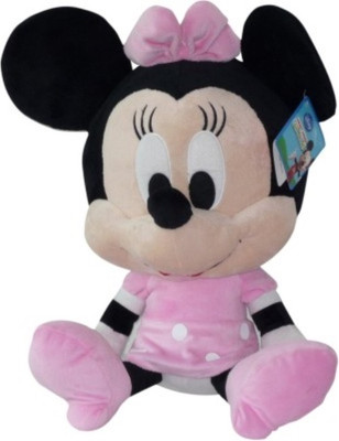 

S.M. Technologies MINNIE MOUSE SMALL SOFT TOY - 8 inch(Multicolor)