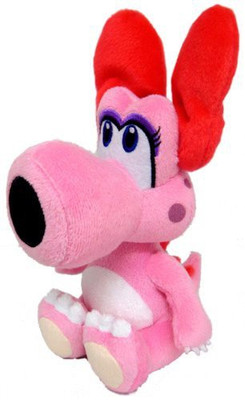 

Sanei Super Mario Birdo Plush Doll - 14 inch(Pink)