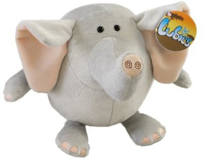 

Lubies Elephant - 10.6 inch(Grey)