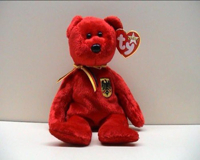

ty Beanie Ba Graf Von Rot The Bear (Germany Exclusive)(Red)
