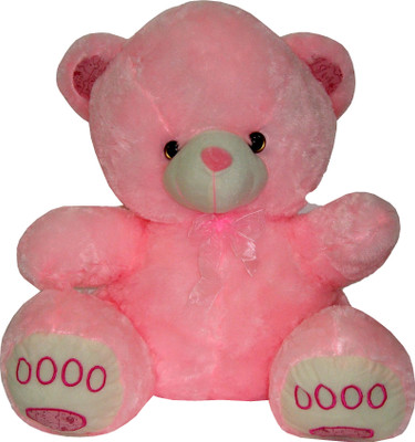 

Monopoly Fat Sitting Bear with Paws and Patch - 23.62 inch(Pink)