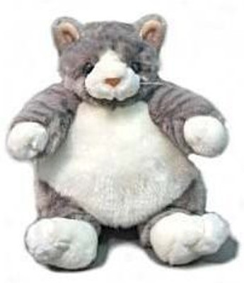 

Unipak Gray Tabby Cat Baby Plumpee Plush Toy 7" H - 25 inch(Multicolor)