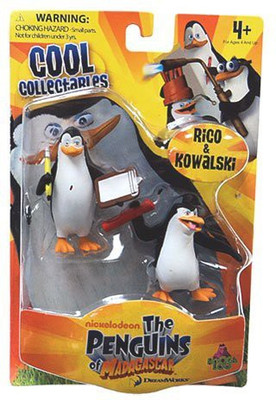 HoogaLoo The Penguins Of Madagascar Mini 2Pack Rico Kowalski(White)