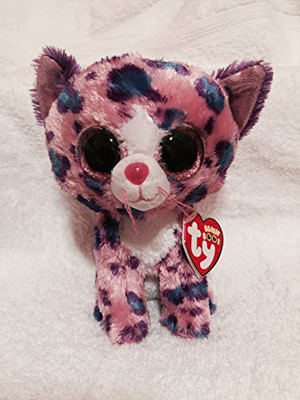 

ty Beanie Boos Reagan Leopard (Claire'S Exclusive)(Pink)